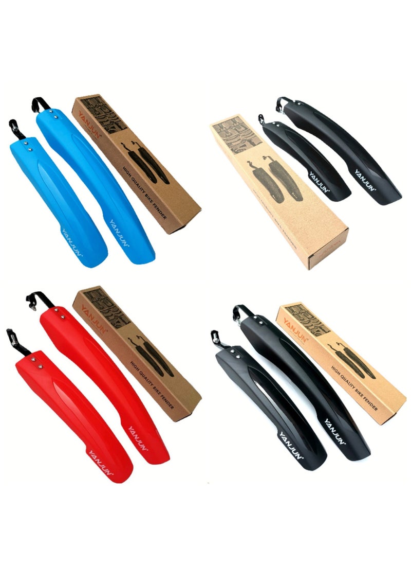 Quick-Release Mudguards for Bicycles 0290 0290 mixed color carton packaging