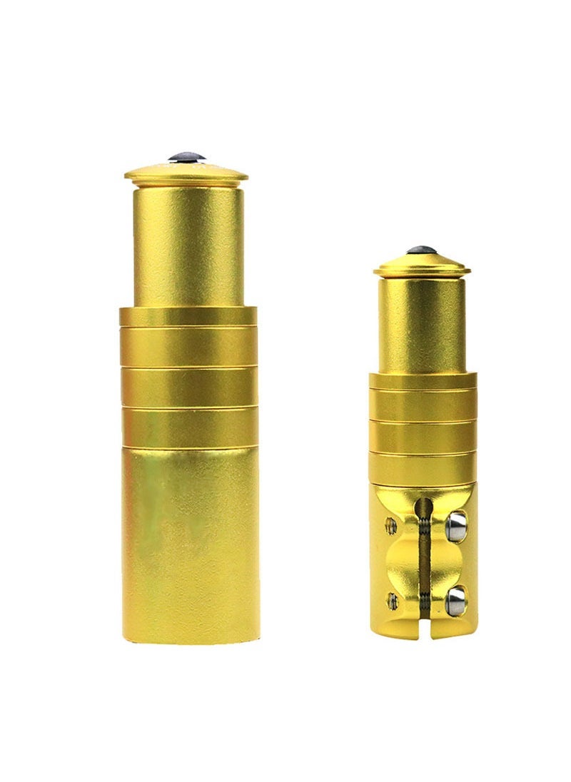 Mountain Bike Fork Stem Riser Extender Cycling Accessory Gold Heater
