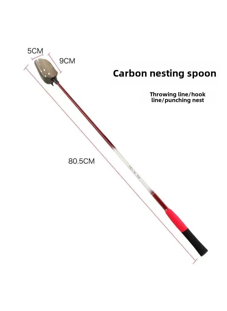 Carbon Fiber Fishing Bait Thrower Red