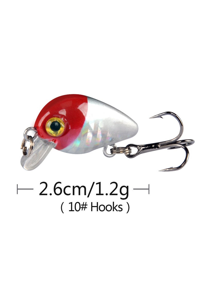 Mini Laser Long-Cast Fishing Lure Hooks 2.6cm/2.1g Y011-10