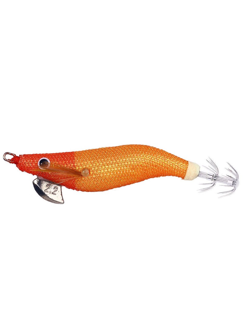 Luminous wooden shrimp fake bait fake bait 2.2# shrimp fake bait simulation wooden shrimp boxed simulation fake bait fishing gear wholesale F