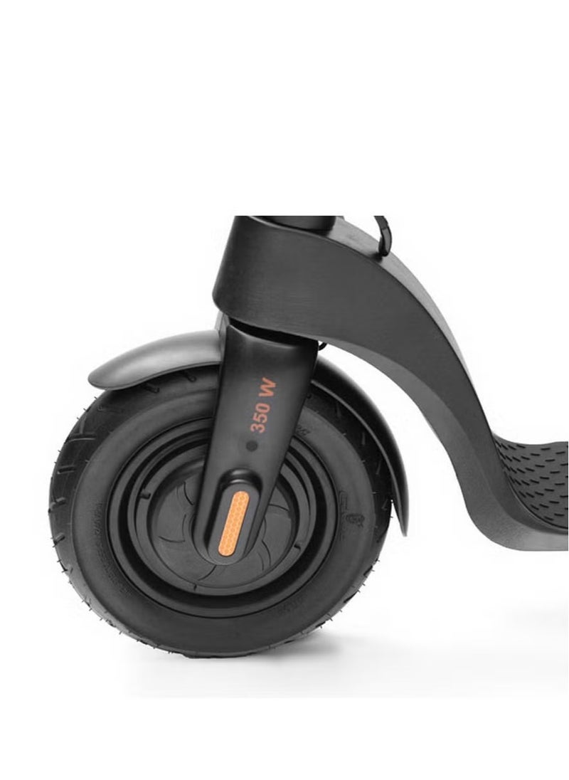 HX Pro Electric Scooter: 350W Motor, 33KM/H Max Speed, 30-40KM Range, 100Kg Load Capacity, LED Light, 10-Inch Vacuum Tires, IPX4 Waterproof, Detachable 36V 10Ah Battery