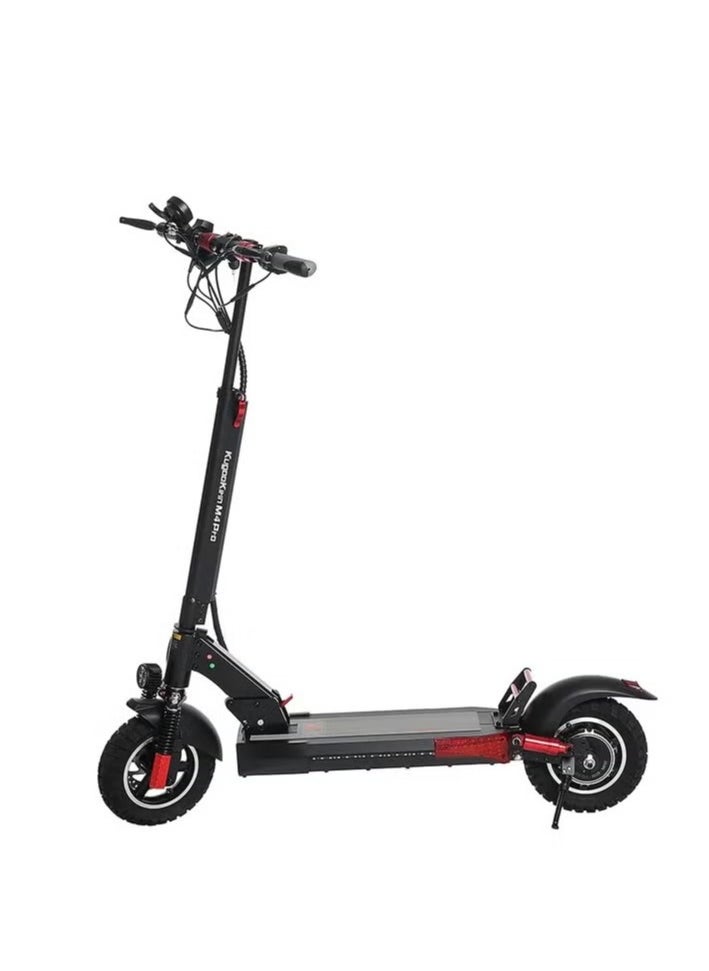 High-Performance M4 Pro Electric Scooter – 48KM/H Speed, 60KM Range, 10-Inch Tires, 600W Motor, and 15° Climb Capability, IP54 Waterproof, and LCD Display