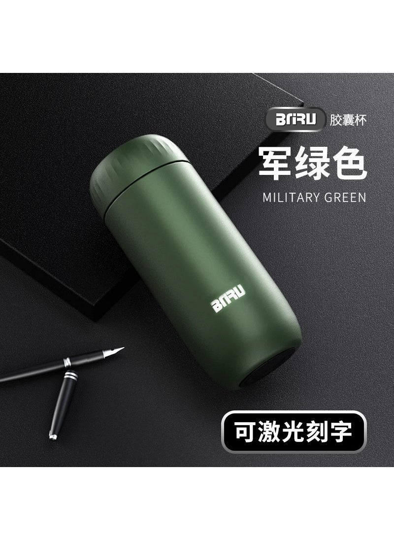 Luxury Insulated Mug for Men 316 Stainless Steel Marching green