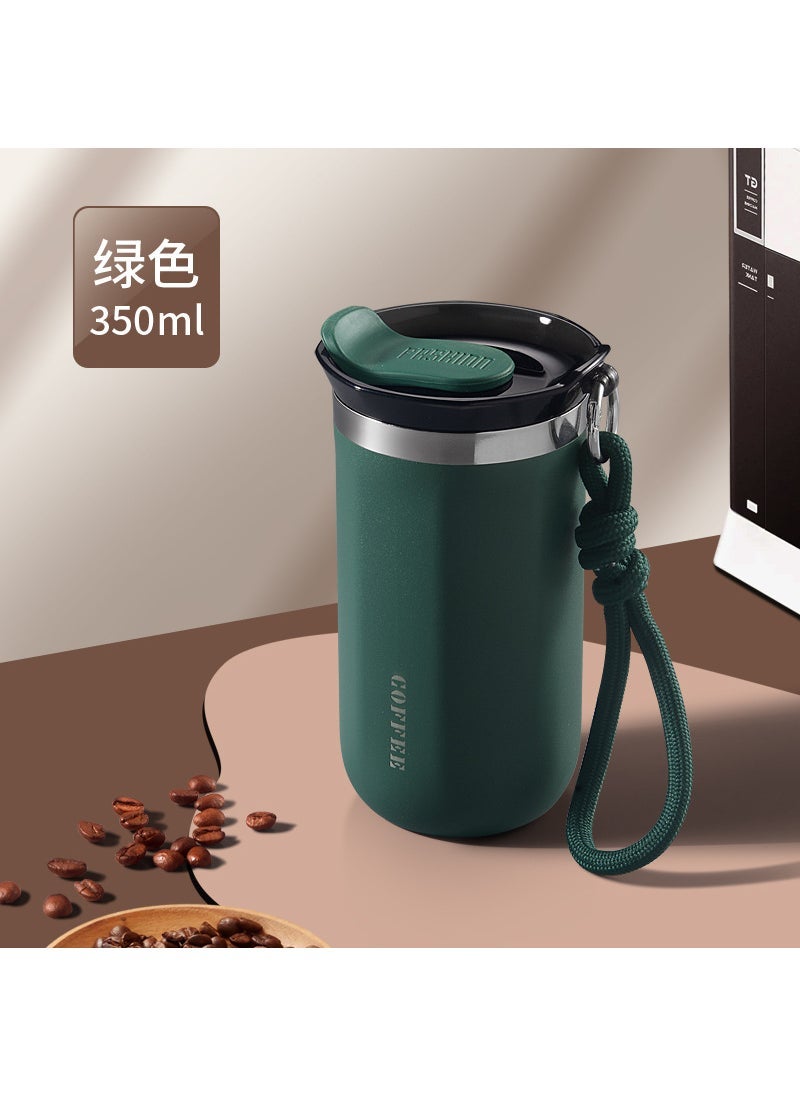 304 Stainless Steel Thermal Mug Custom Logo 350ml green