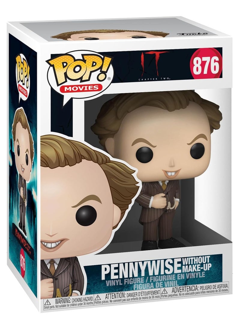 Funko Pop! Movies: Pennywise Without Make up IT Chapter 2 Balloon 14 - Collectable Vinyl Figure