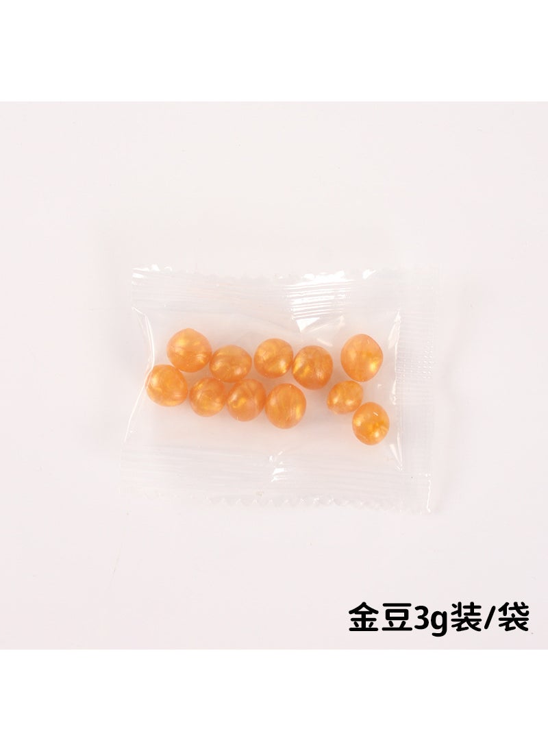 Realistic Food Grains Soy Peanut Corn Toy Model Golden Bean 3g Pack