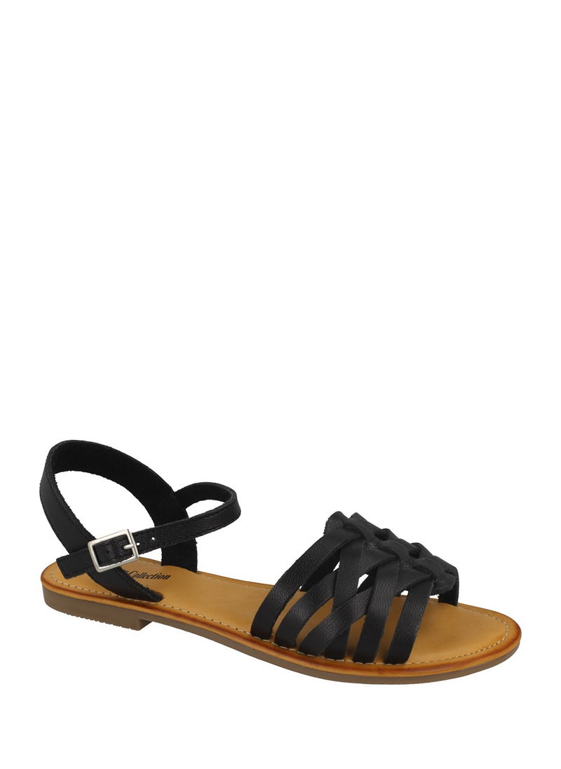 Ankle Strap Flat Sandal