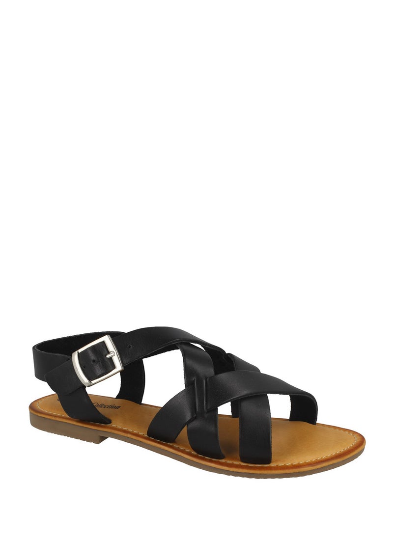 Multi-Strap Flat Sandal