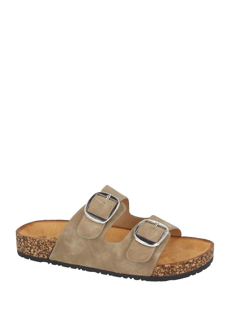 Classic Double Strap Sandal Slide
