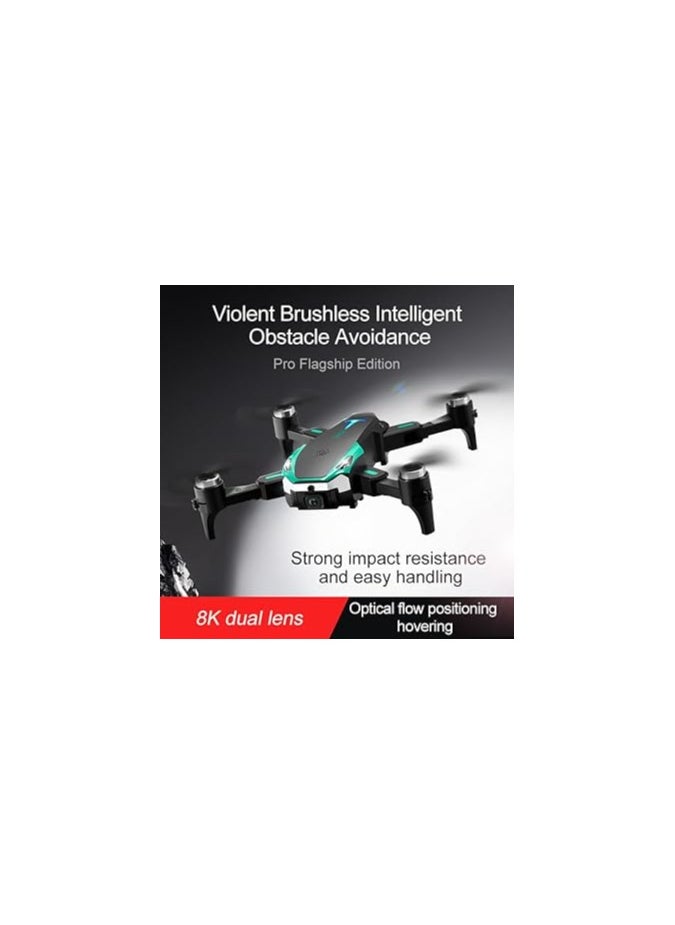 MZtoyz, S25 RC Drone with Dual Camera, 4k, Professional Photography, Obstacle Avoidance, Foldable RC Drone, 3 Batteries Included