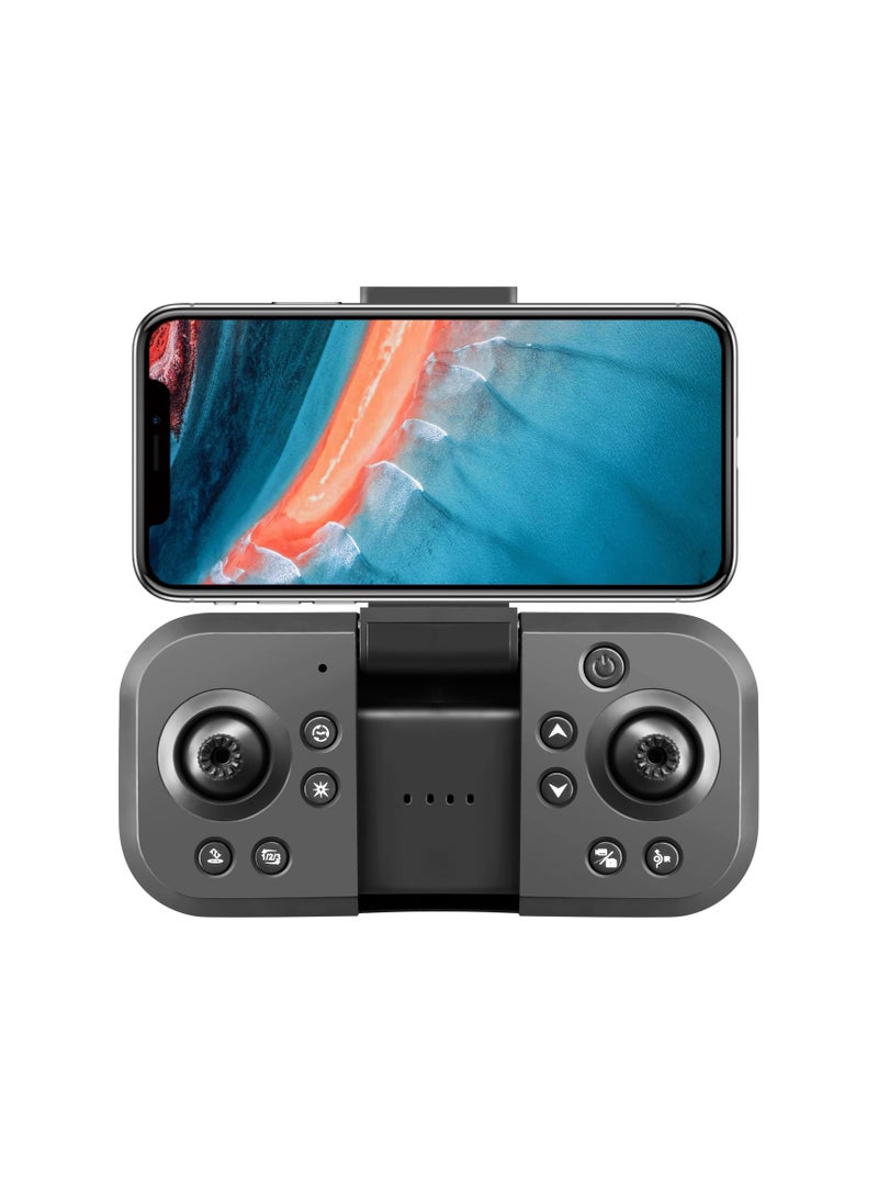MZtoyz, LS-S2S Drone 4K HD Dual Camera Brushless Motor WiFi RC Drone Folding Quadcopter (Included 3 batteries)