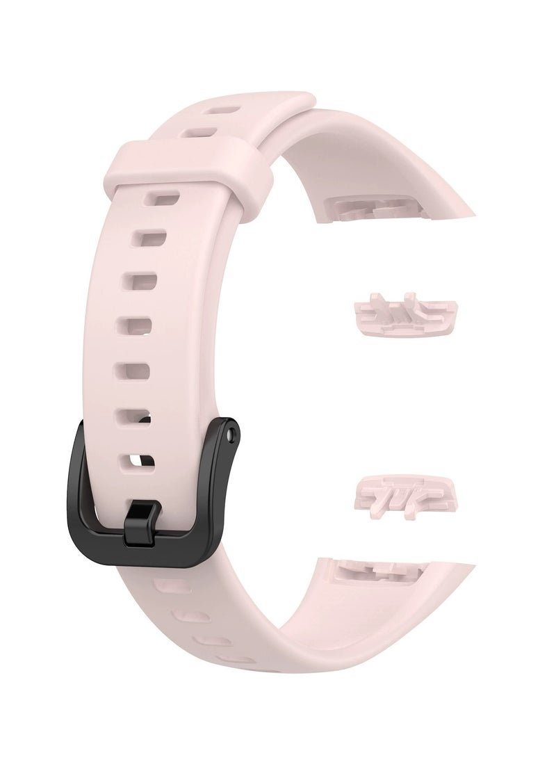 2-Piece Replacement Silicone Strap For Huawei Band 6