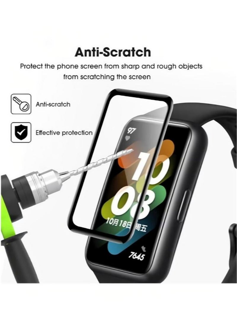 4 pcs PMMA 3D screen protector for Huawei Band 8