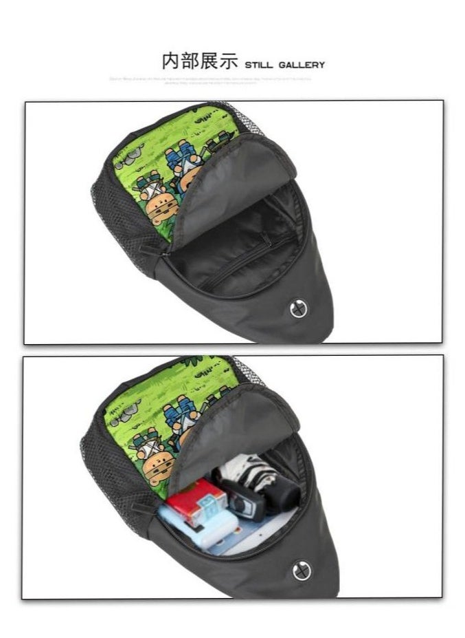 Universal cartoon new three-piece schoolbag - 1322