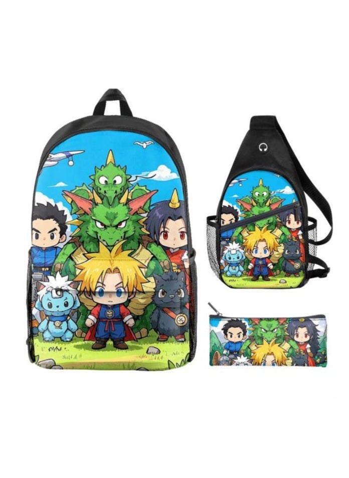 Universal cartoon new three-piece schoolbag - 575