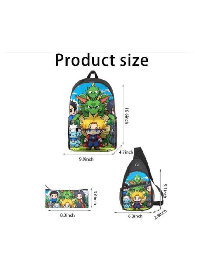 Universal cartoon new three-piece schoolbag - 575