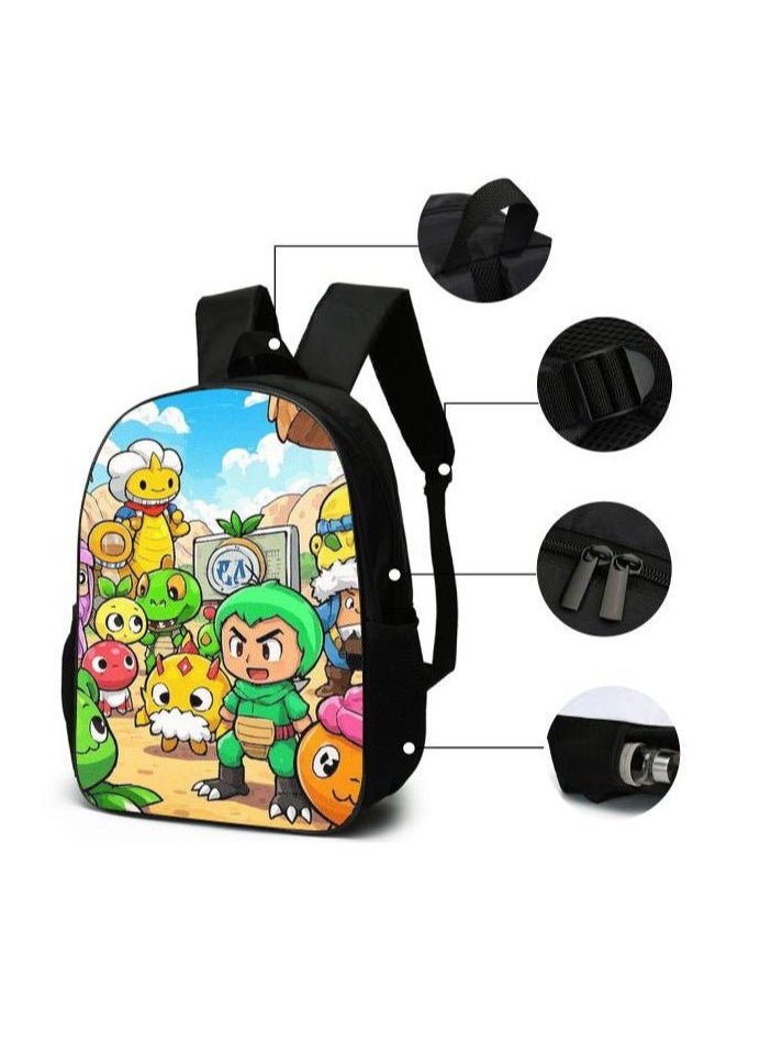 Cartoon style universal three-piece schoolbag - 1445