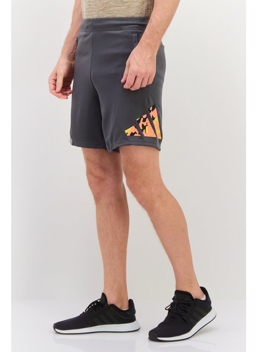 Men Sportswear Fit 7 Inseam Training Shorts, Grey