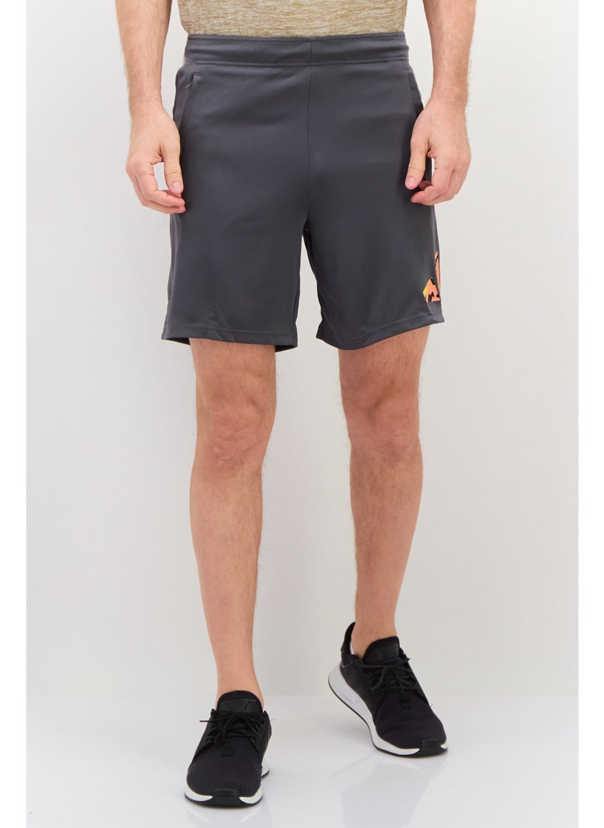 Men Sportswear Fit 7 Inseam Training Shorts, Grey