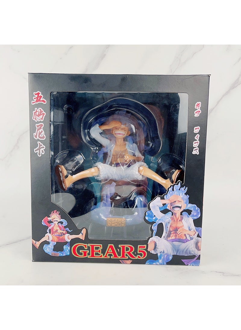One Piece Wano Luffy Runner Figure Five-gear Luffy white blister box
