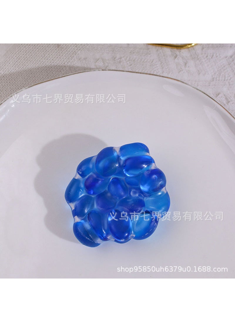 Crystal Clear Squeeze Stress Balls High-Fun Sapphire