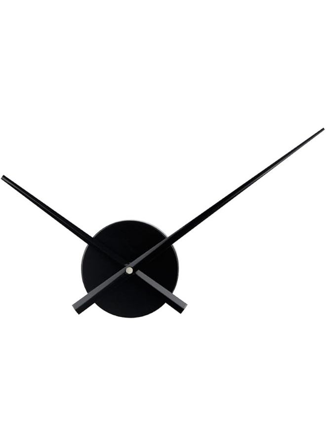 3D Clock Hands, DIY Large Clock Hands Needles Wall Clocks 3D Home Art Decor Quartz Clock Mechanism Accessories (Silver)