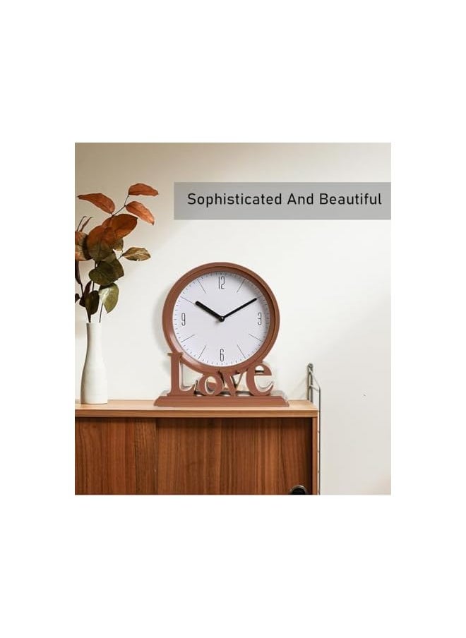 Desk Clock Wall Clock Add a Touch of Vintage Charm to Your Workspace with a Vintage Style Stay Perfect Addition to Workspace