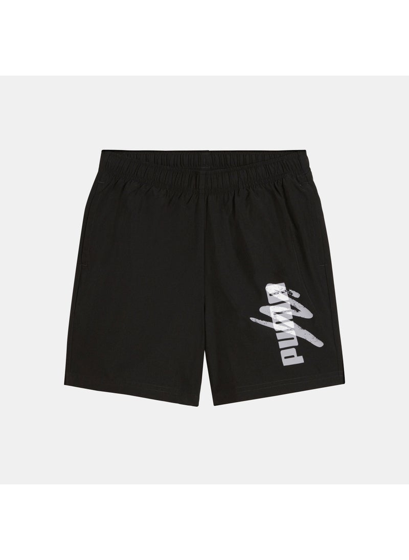 Kids' ESS+ Logo Lab Woven Shorts