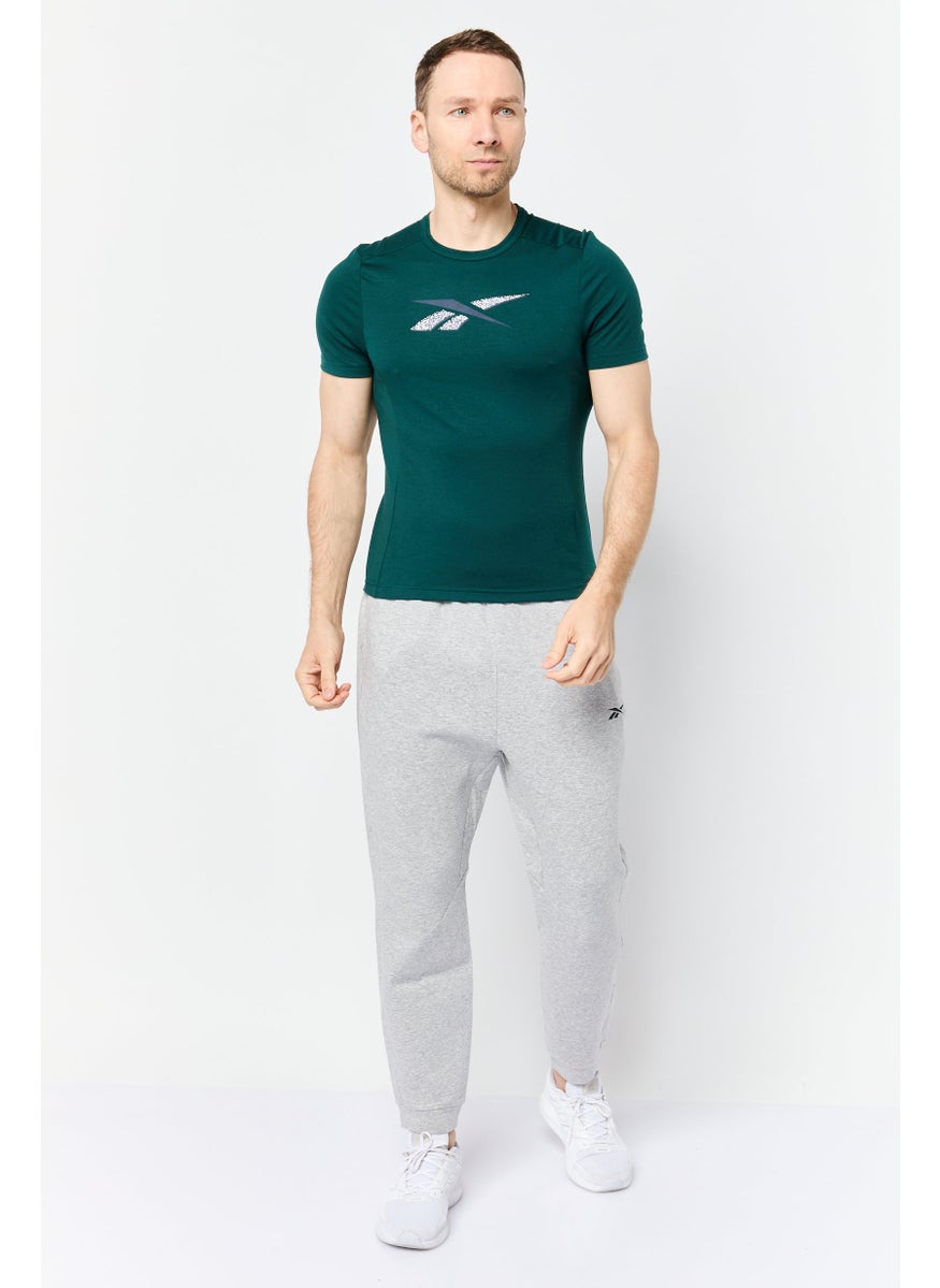 Men Sportswear Fit Short Sleeves Training T-Shirt, Green