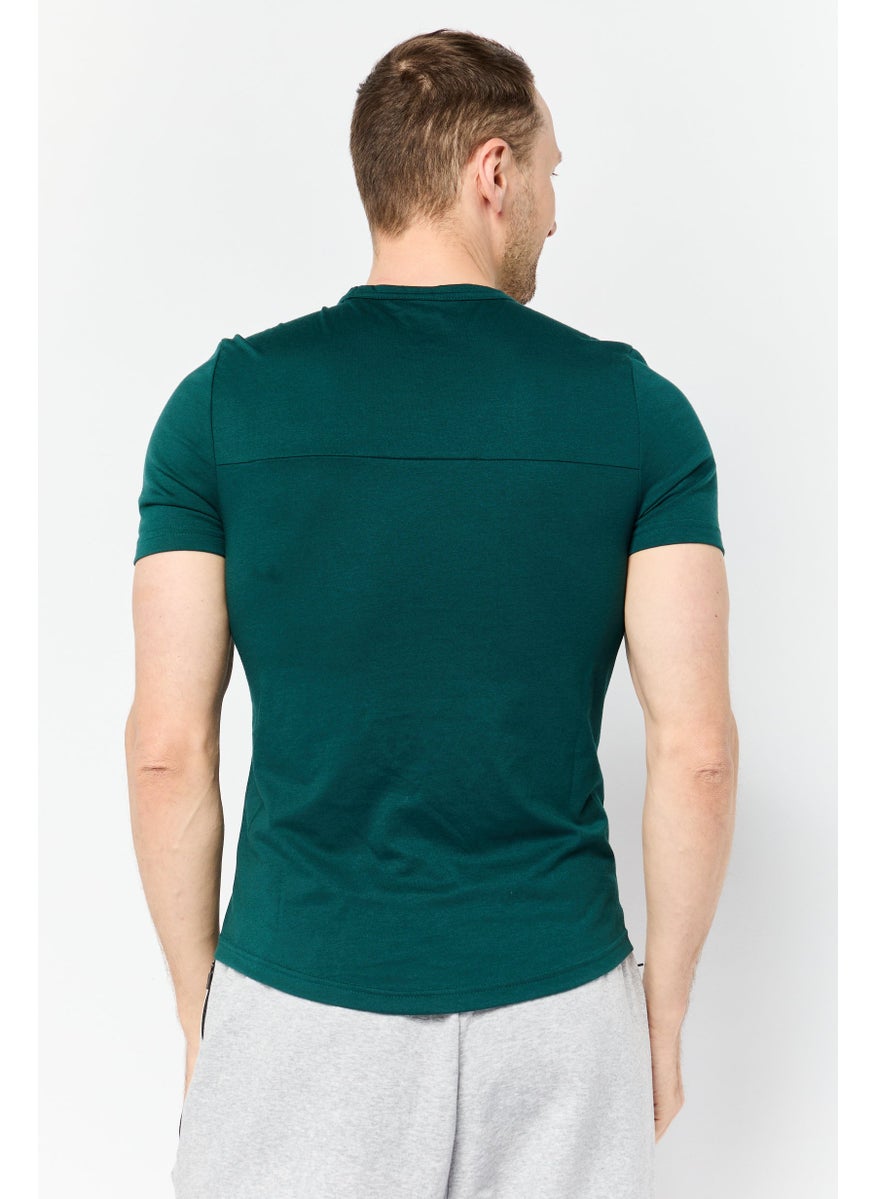 Men Sportswear Fit Short Sleeves Training T-Shirt, Green