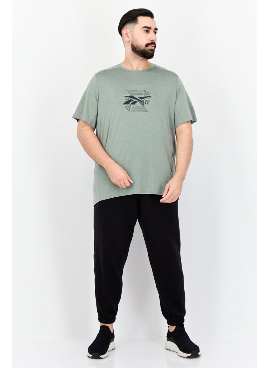 Men Sportwear Fit Short Sleeve Training T-Shirt, Olive