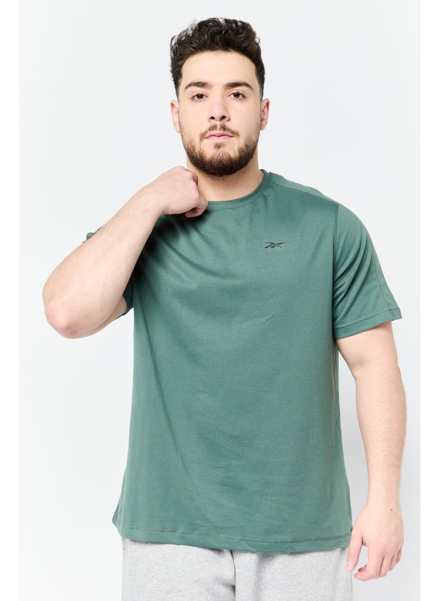 Men Sportswear Fit Short Sleeves Training T-Shirt, Green
