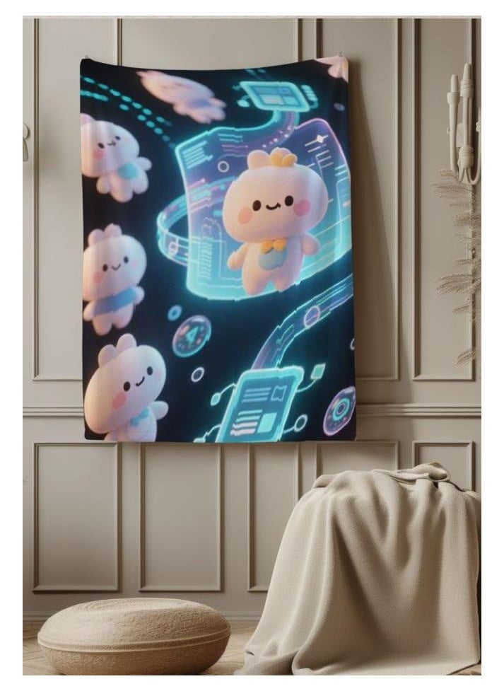 Flannel thin blanket (warm and comfortable, suitable for sleep, gaming, dust removal and sandproof) 150cm*200cm - 186