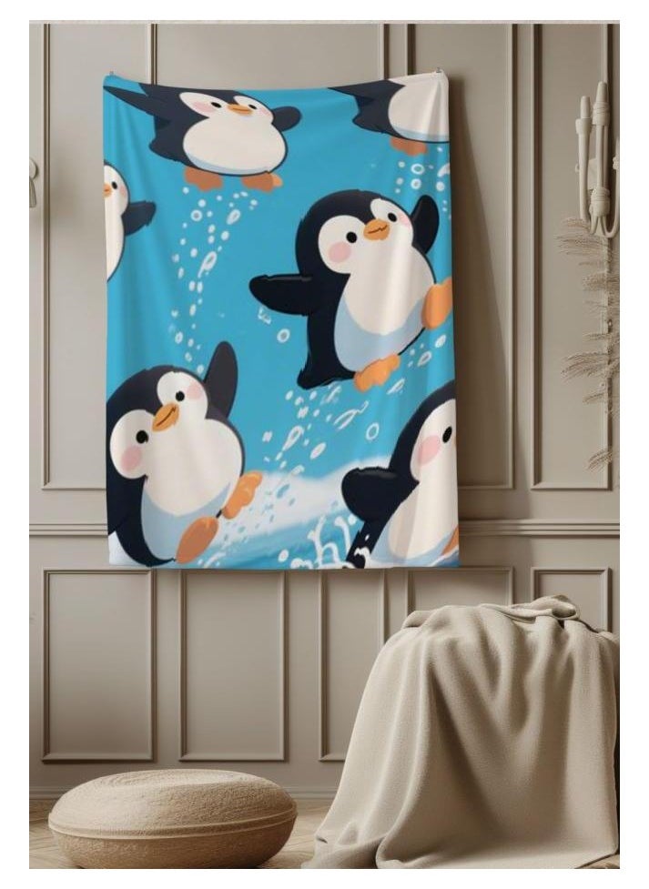 Flannel thin blanket (warm and comfortable, suitable for sleep, gaming, dust removal and sandproof) 150cm*200cm - 1186