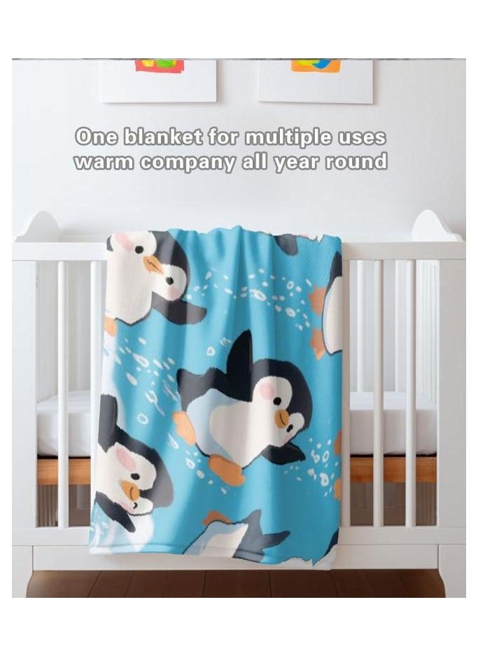 Flannel thin blanket (warm and comfortable, suitable for sleep, gaming, dust removal and sandproof) 150cm*200cm - 1186