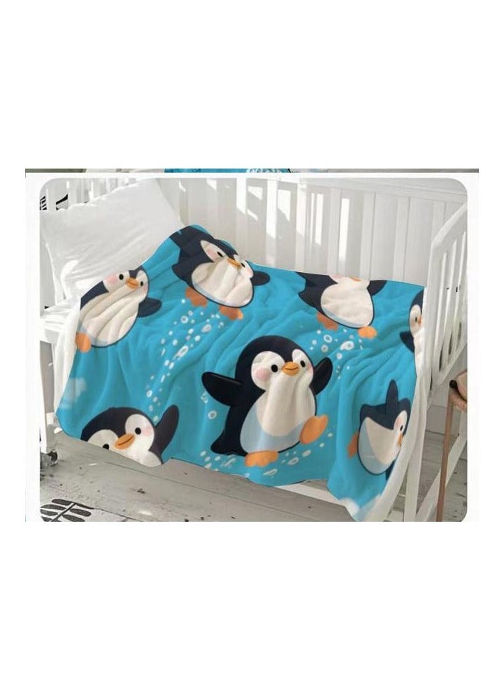 Flannel thin blanket (warm and comfortable, suitable for sleep, gaming, dust removal and sandproof) 150cm*200cm - 1186