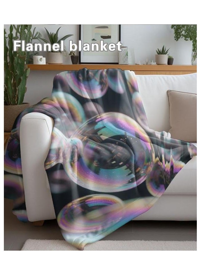 Children's or student cartoon flannel thin blanket (warm and comfortable, suitable for sleep, games) 100cm*150cm - 98