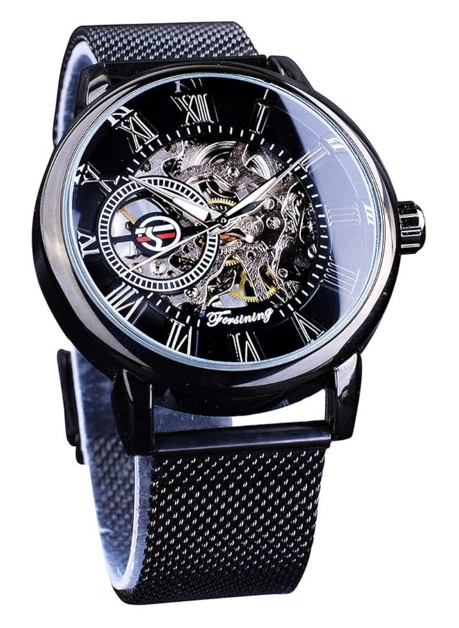 Watches for Men Watch Stainless Steel Luxury Luminous Water Resistant Automatic Mechanical Wristwatch 1040