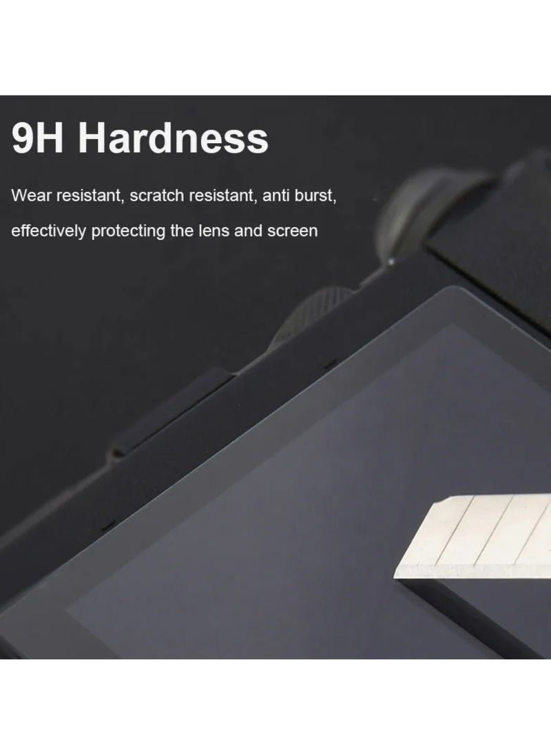 Hard Glass Protective Film For Fujifilm X100 VI Camera Display Screen Protector Cover Accessories (2pcs)