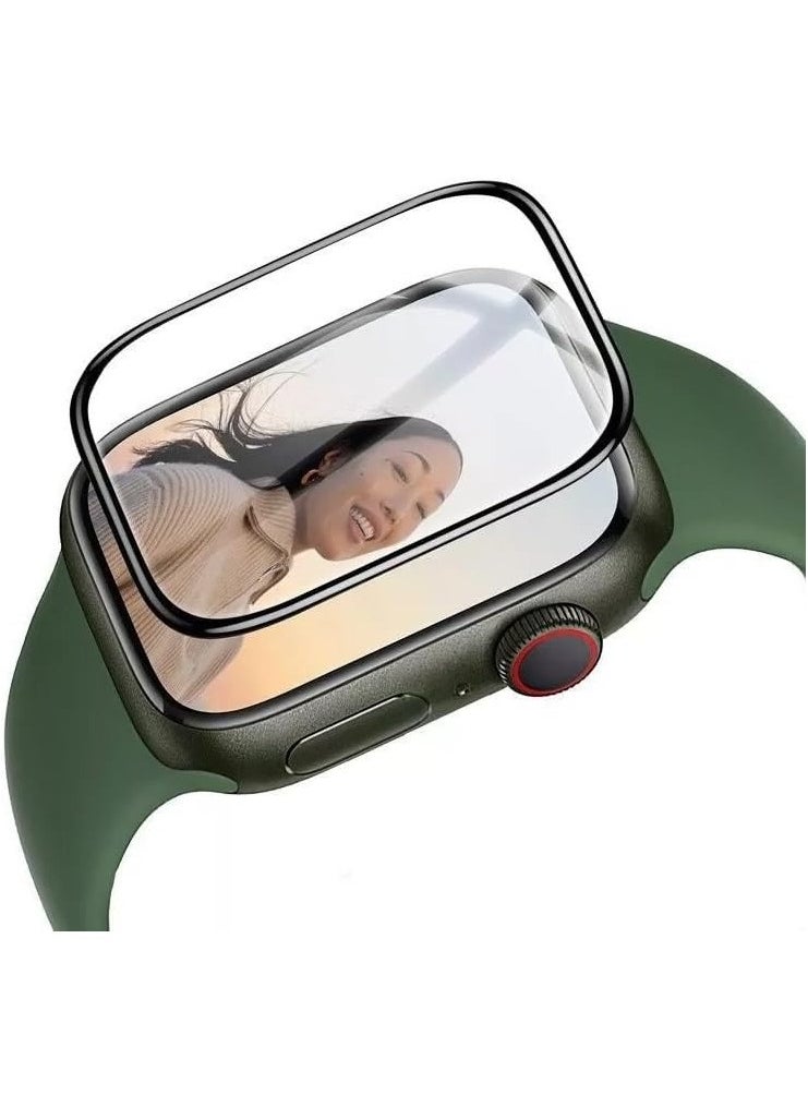 Apple Watch Series 10 42mm Screen Protector Anti-fingerprint Anti-Fog Ceramic Screen Film Not a Tempered Glass 42mm Ceramic Clear