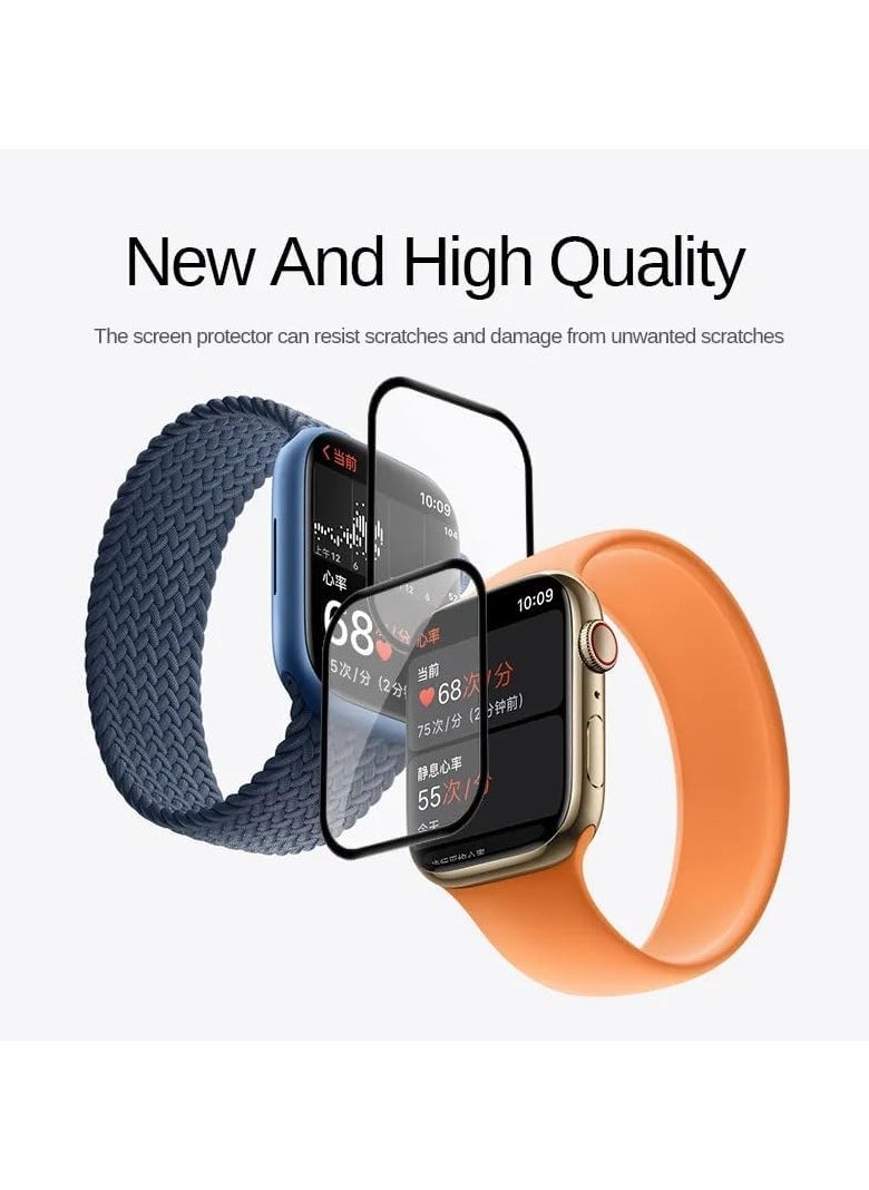 Apple Watch Series 10 46mm Screen Protector Anti-fingerprint Anti-Fog Ceramic Screen Film Not a Tempered Glass 46mm Ceramic Clear