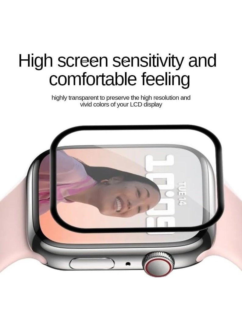 Apple Watch Series 10 46mm Screen Protector Anti-fingerprint Anti-Fog Ceramic Screen Film Not a Tempered Glass 46mm Ceramic Matte