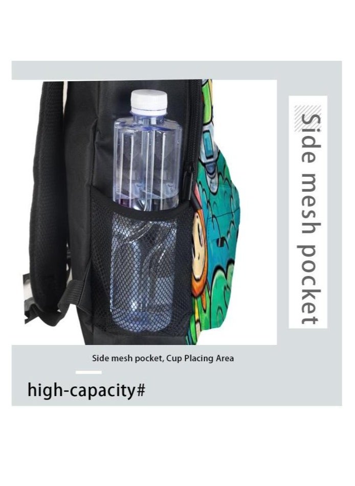 Universal cartoon new three-piece schoolbag - 765