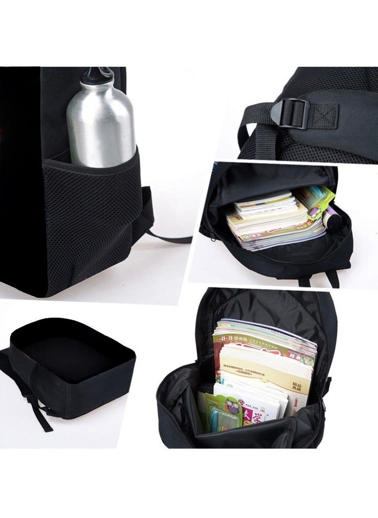 ROBLOX blox Fruits Primary School Student Backpack Cartoon Schoolbag Children's Backpack 29*42*16CM + Lunch Bag 19*23*6CM + Pencil Case 24*11*7CM Three-piece Set