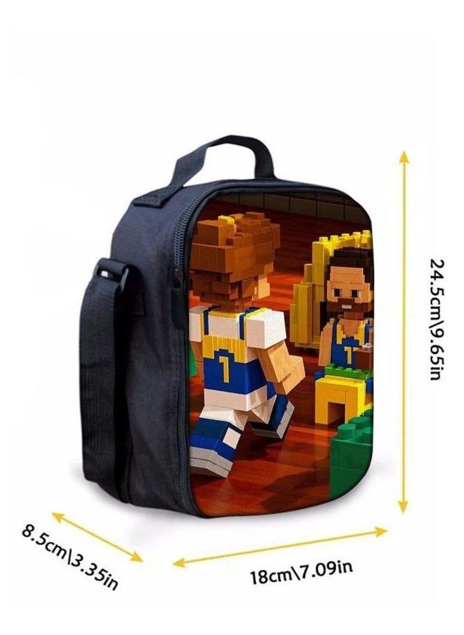 The latest universal cartoon new three-piece schoolbag (for students, teenagers, children) - 675