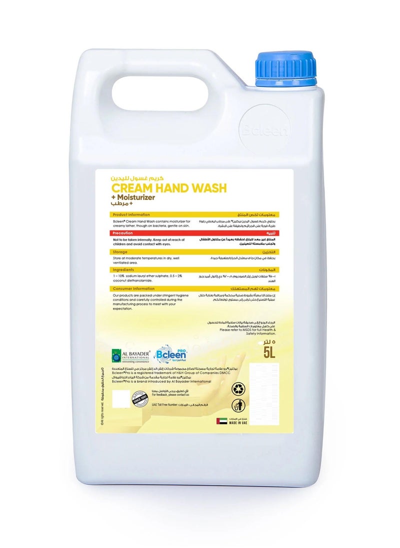 Pro Hand Wash Soap Liquid Refill With Moisturizering Lemon 5 Liter Gallon
