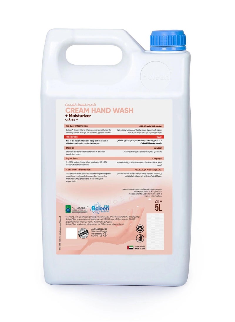 Pro Hand Wash Soap Liquid Refill With Moisturizering Rose 5 Liter Gallon