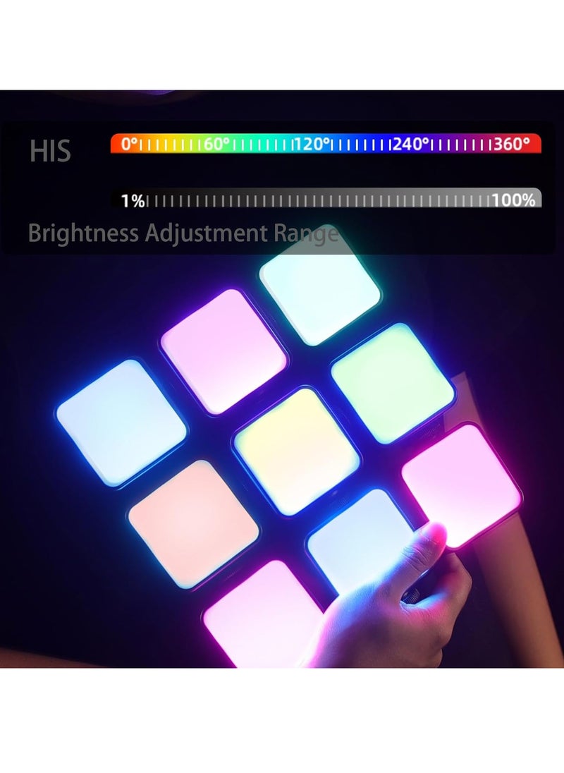 YONGNUO YN60 RGB LED Mini Lights, Camera Video Light 360 Full Color Portable Photography Lighting