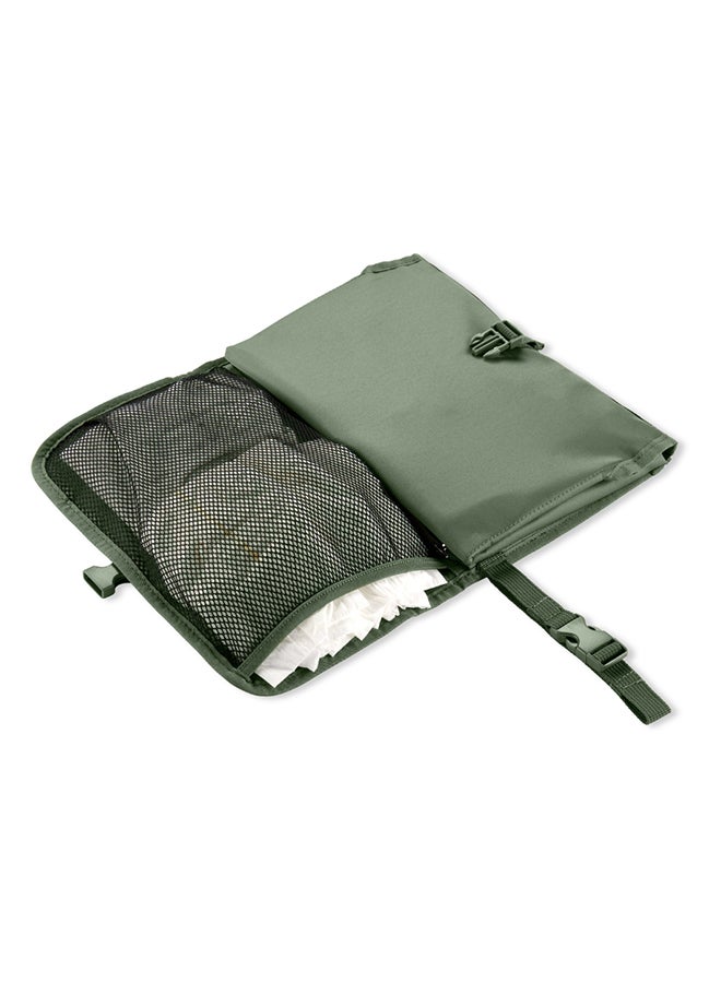 Pronto Signature Portable Baby Changing Station - Travel-Friendly Diaper Bag - Dark Sage